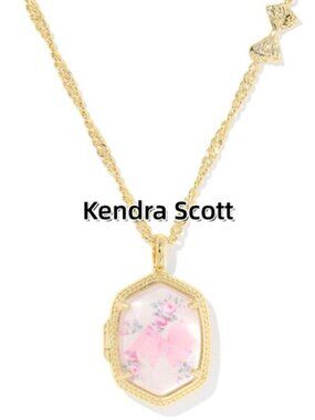 Kendra Scott x LoveShackFancy Daphne Gold Locket Necklace